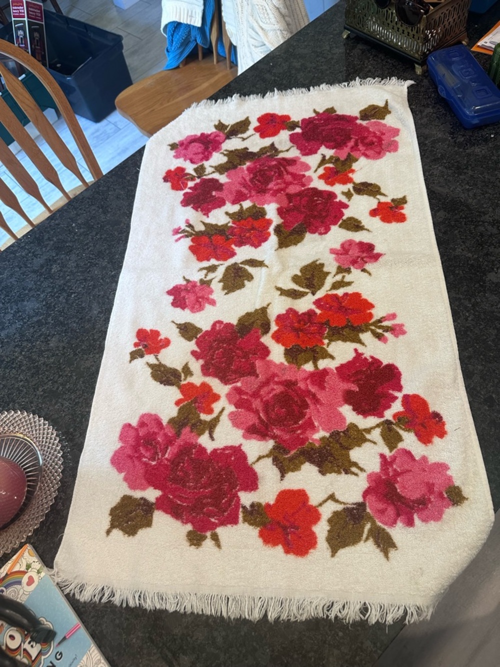 Vintage bath towel